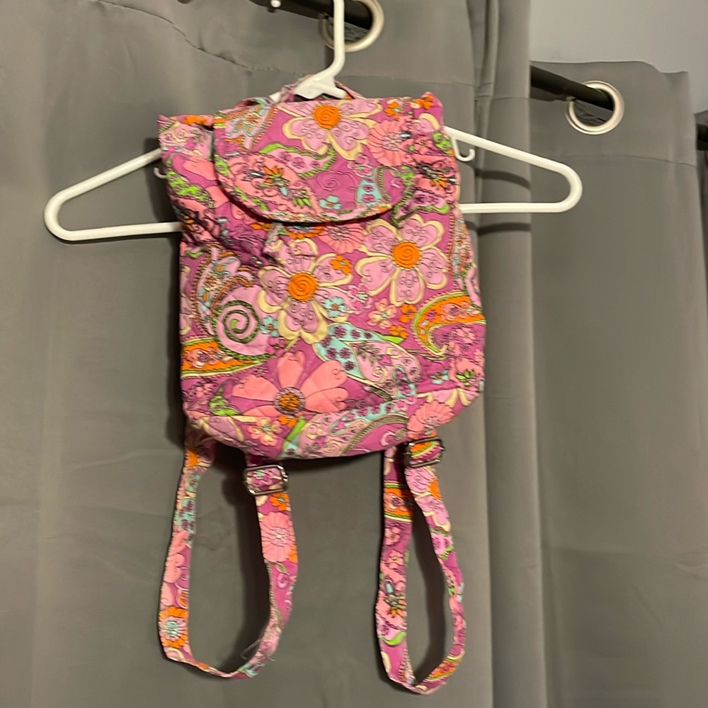 Floral backpack